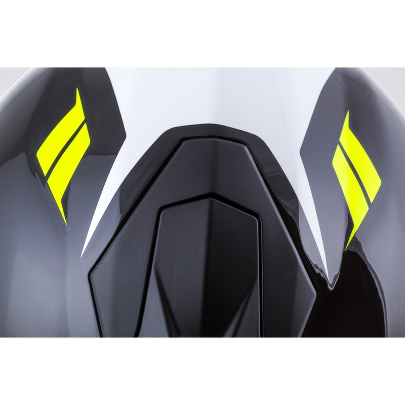 Kask integralny Cassida Integral GT 2.0 Ikon black-white-grey-fluo yellow