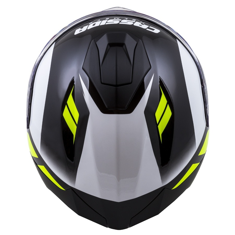 Kask integralny Cassida Integral GT 2.0 Ikon black-white-grey-fluo yellow