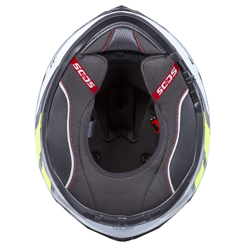 Kask integralny Cassida Integral GT 2.0 Ikon black-white-grey-fluo yellow