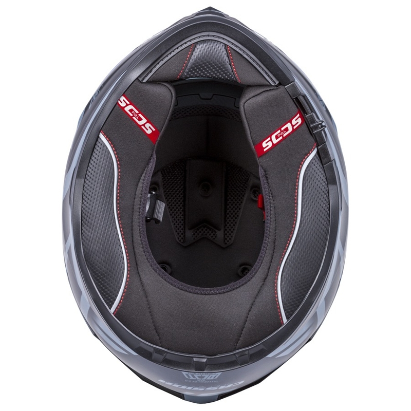 Kask integralny Cassida Integral GT 2.0 Ikon black-grey wyprzedaż