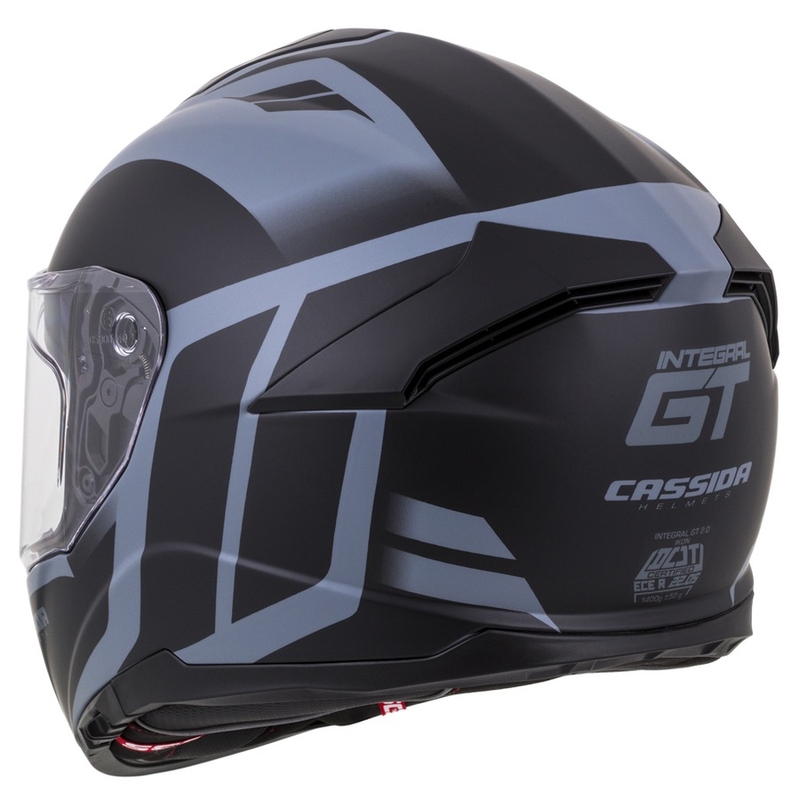 Kask integralny Cassida Integral GT 2.0 Ikon black-grey wyprzedaż