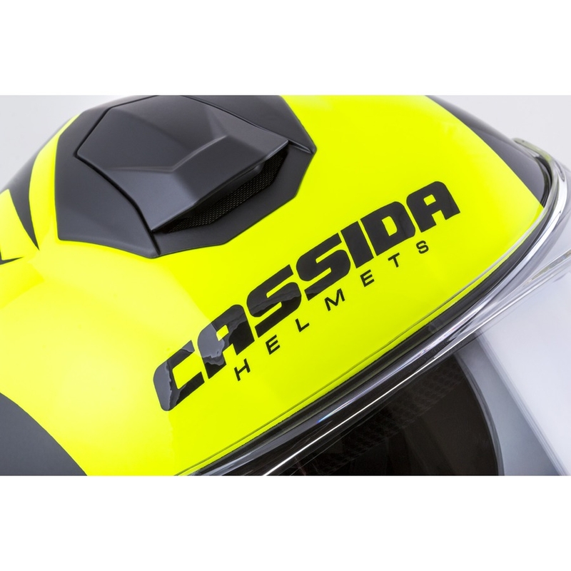 Kask integralny Cassida Integral GT 2.0 Ikon black-fluo yellow