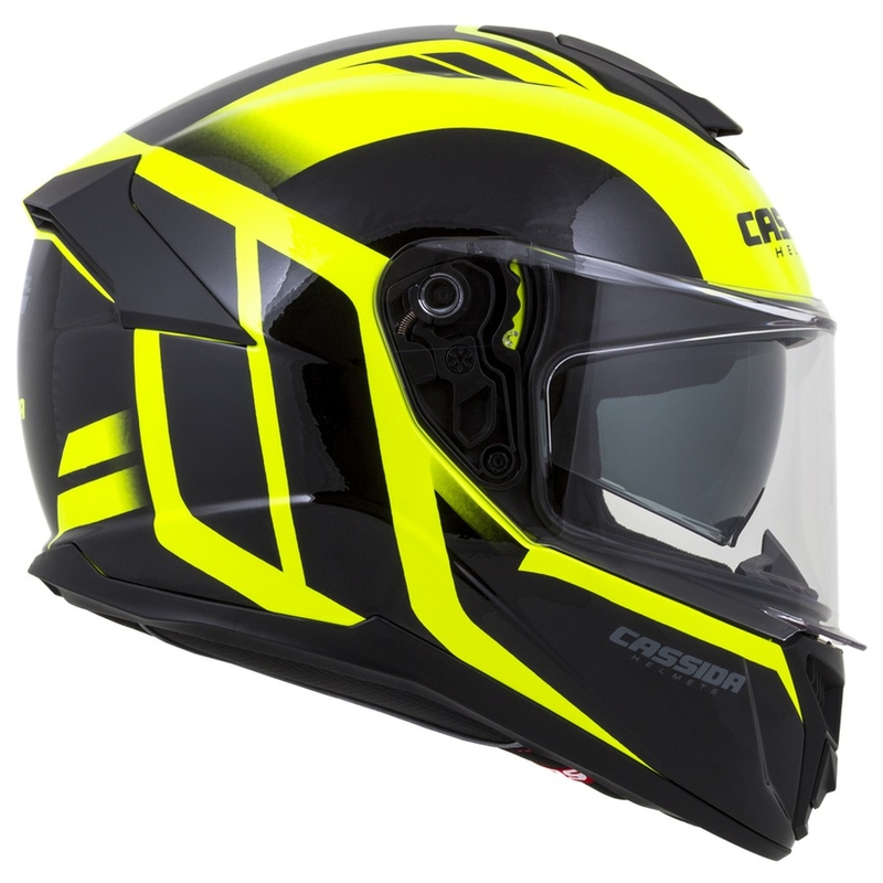Kask integralny Cassida Integral GT 2.0 Ikon black-fluo yellow