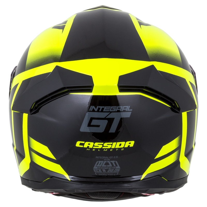 Kask integralny Cassida Integral GT 2.0 Ikon black-fluo yellow