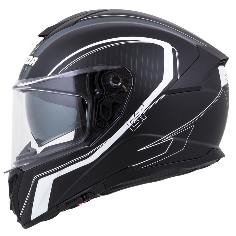 Kask integralny Cassida Integral GT 2.0 Reptyl czarno-biały wyprzedaż