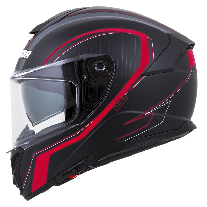 Kask integralny Cassida Integral GT 2.0 Reptyl black-grey-fluo red.