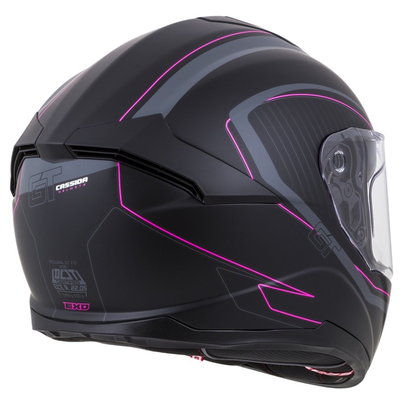 Kask integralny Cassida Integral GT 2.0 Reptyl black-grey-pink.