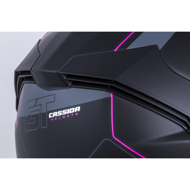 Kask integralny Cassida Integral GT 2.0 Reptyl black-grey-pink.