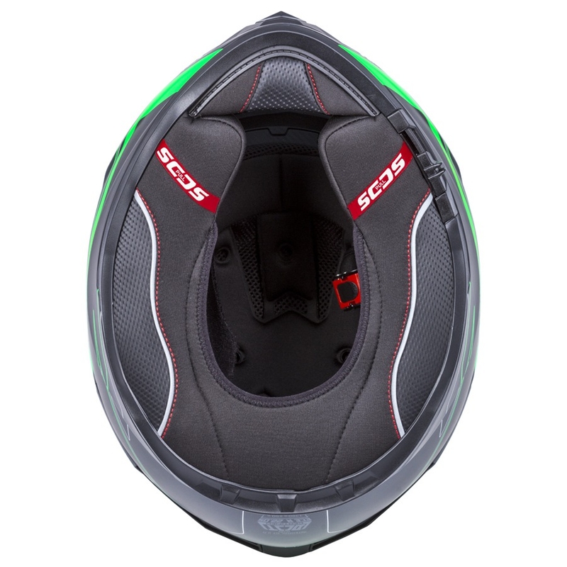 Kask integralny Cassida Integral GT 2.0 Reptyl czarny-szary-zielony