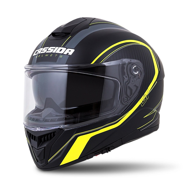 Kask integralny Cassida Integral GT 2.0 Reptyl black-grey-fluo yellow