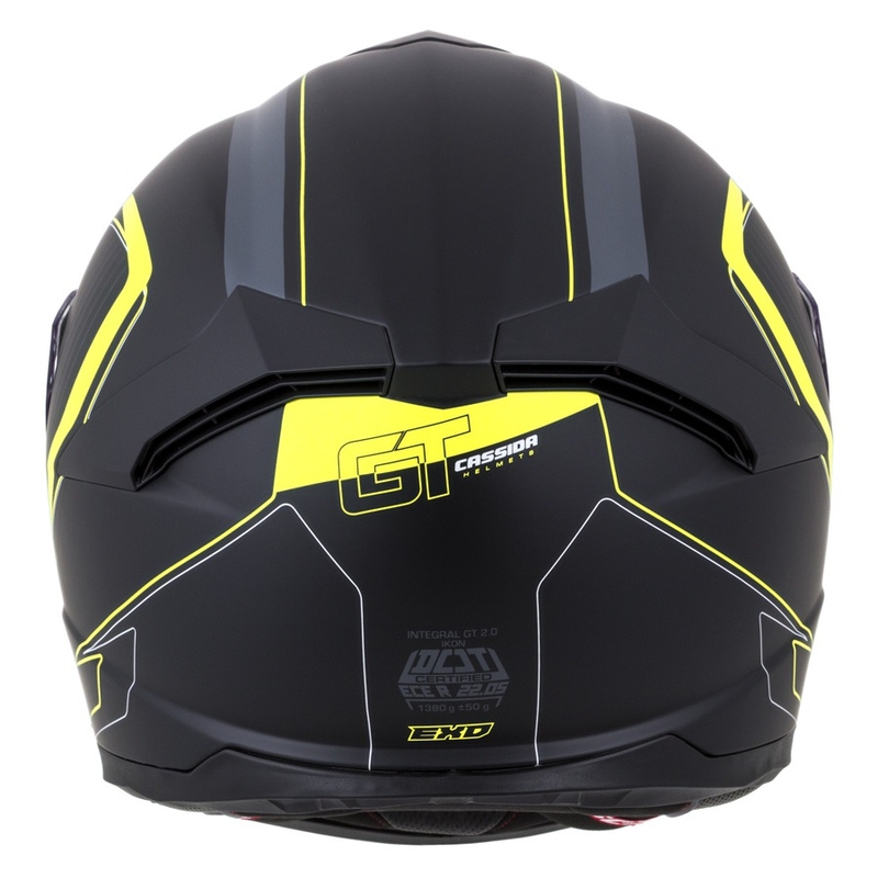 Kask integralny Cassida Integral GT 2.0 Reptyl black-grey-fluo yellow