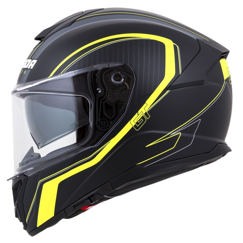 Kask integralny Cassida Integral GT 2.0 Reptyl black-grey-fluo yellow