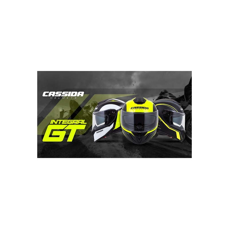 Kask integralny Cassida Integral GT 2.0 Reptyl black-grey-fluo yellow