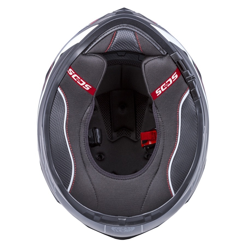 Kask integralny Cassida Integral GT 2.0 Reptyl black-grey-white-red.