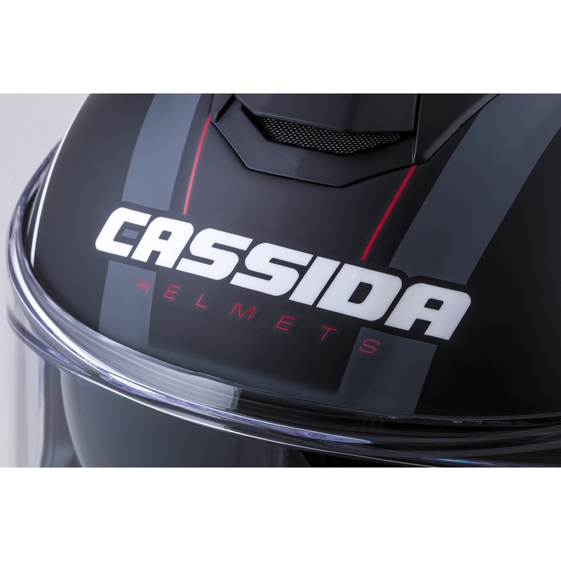 Kask integralny Cassida Integral GT 2.0 Reptyl black-grey-white-red.
