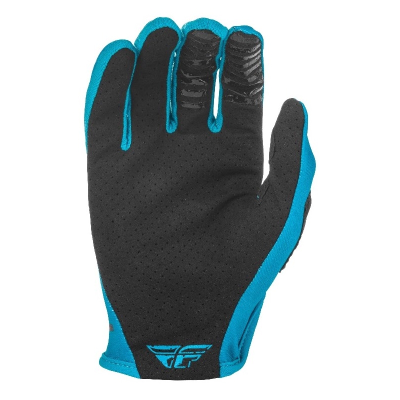 Motocrossowe rękawice FLY Racing Lite 2021 niebiesko-szare