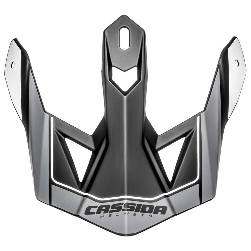Cassida Cross Pro II wizjer do kasku czarny-szary-biały