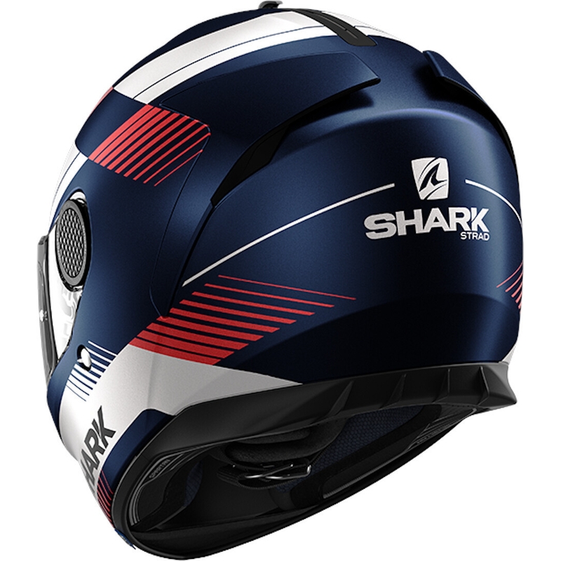 Kask integralny SHARK SPARTAN Strad blue-silver-red.