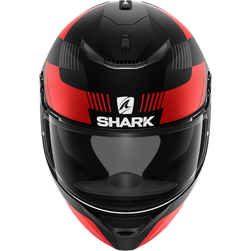 Kask integralny SHARK SPARTAN Strad black-red-anthracite wyprzedaż