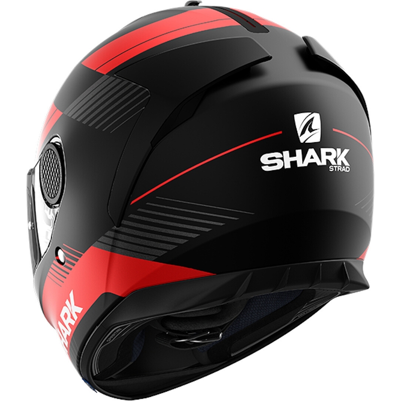 Kask integralny SHARK SPARTAN Strad black-red-anthracite wyprzedaż