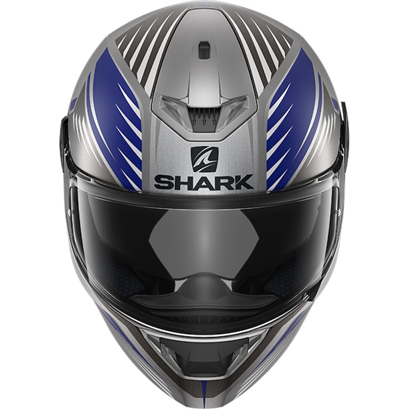 Kask integralny SHARK SKWAL 2 Hallder szaro-niebieski wyprzedaż