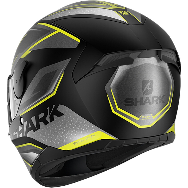 Kask integralny SHARK D-SKWAL 2 Daven black-grey-yellow