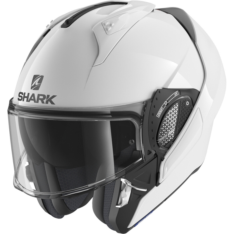Kask z podnoszoną szczęką SHARK EVO-GT Blank biały