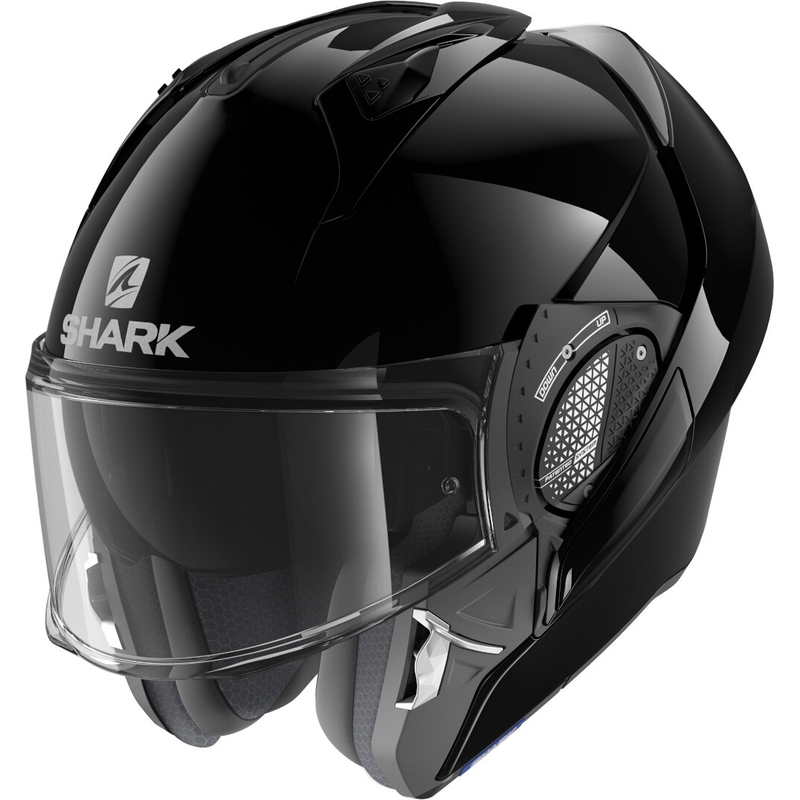 Kask SHARK EVO-GT Blank black gloss tipping