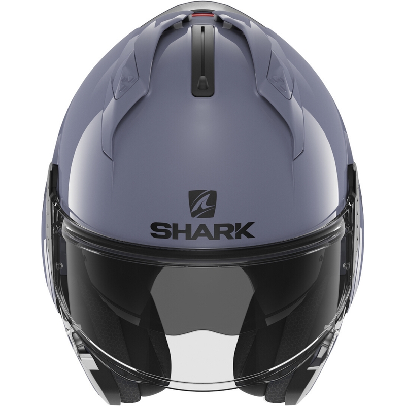 Kask z podnoszoną szczęką SHARK EVO-GT Blank szary połysk
