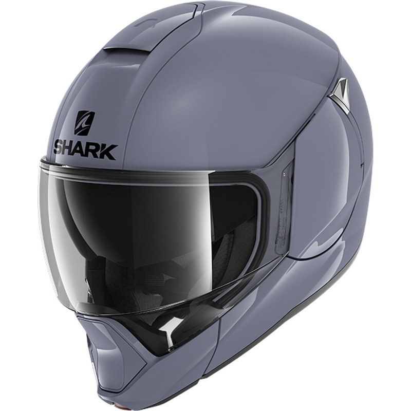Szczękowy kask motocyklowy SHARK EVOJET Blank szary