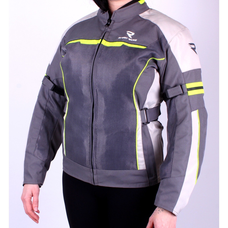 Damska kurtka motocyklowa Street Racer Graylow szara wyprzedaż