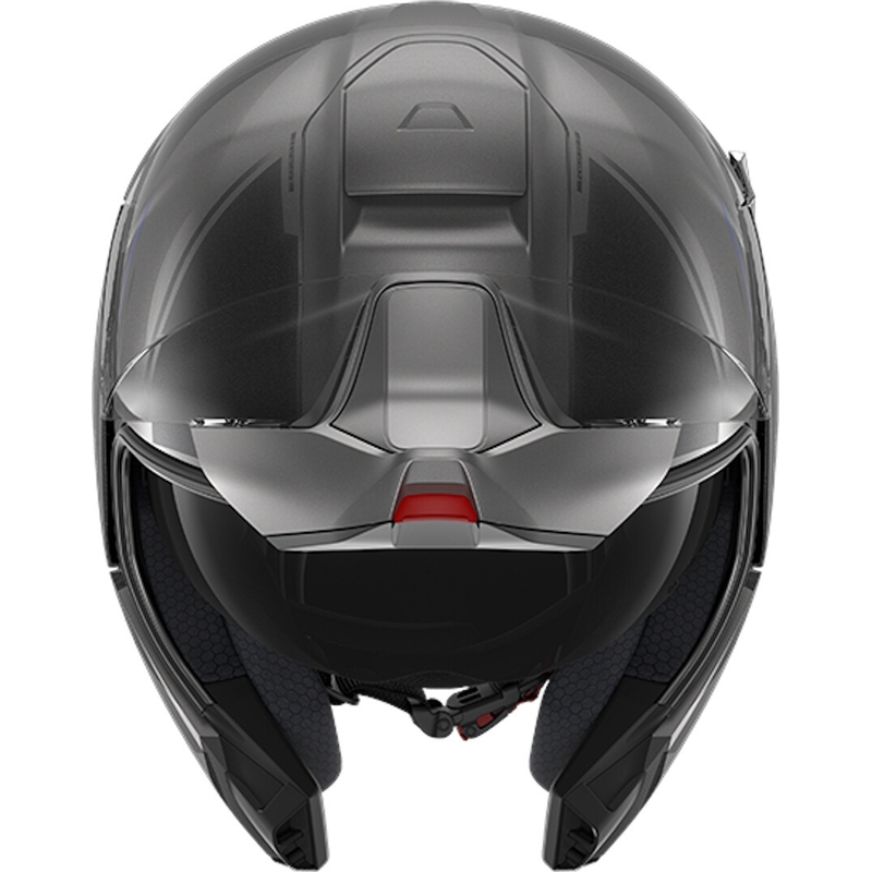 Szczękowy kask motocyklowy SHARK EVOJET Vyda szaro-niebieski