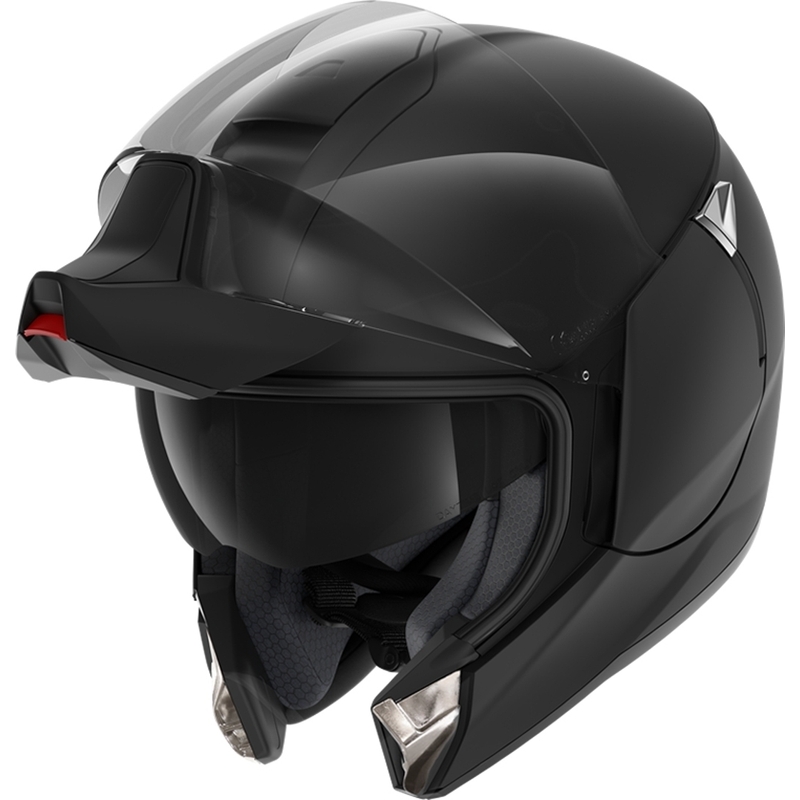 Szczękowy kask motocyklowy SHARK EVOJET Blank czarny matowy wyprzedaż