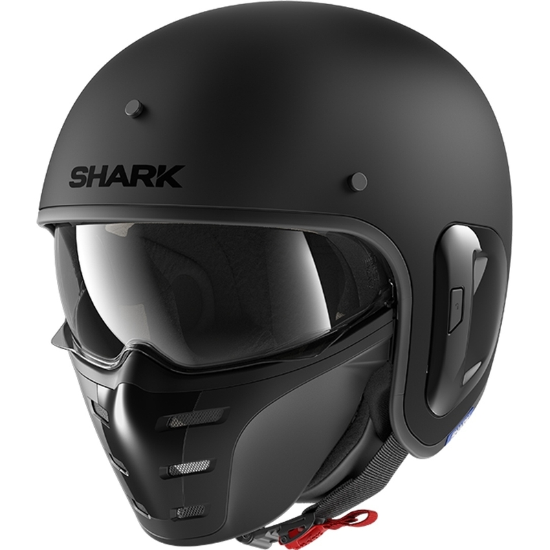Kask otwarty SHARK S-DRAK 2 Blank czarny matowy