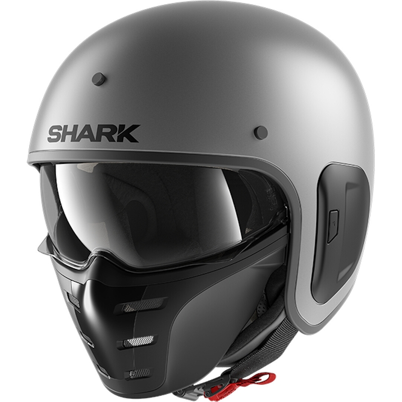 Otwarty hełm z maską SHARK S-DRAK 2 Blank antracytowy matowy