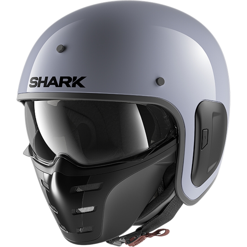 Otwarty hełm z maską SHARK S-DRAK 2 Blank szary