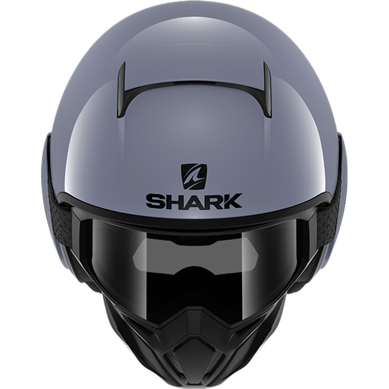 Kask otwarty SHARK STREET-DRAK Blank szary