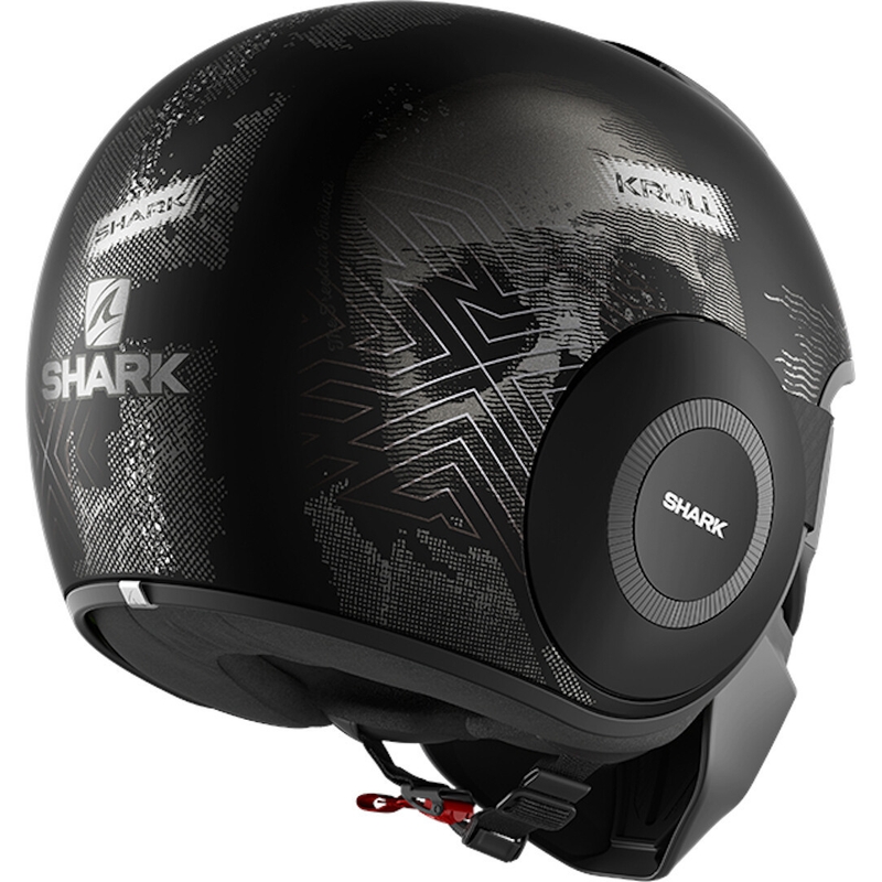Kask otwarty SHARK STREET-DRAK Krull czarno-szary