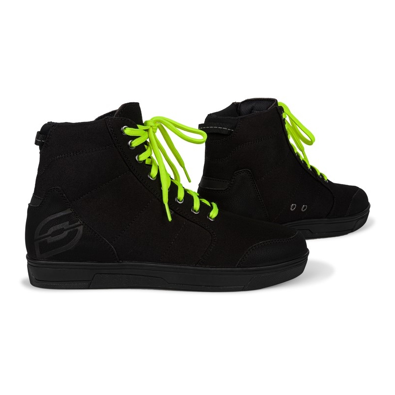 Buty motocyklowe Ozone Town czarno-fluo żółte
