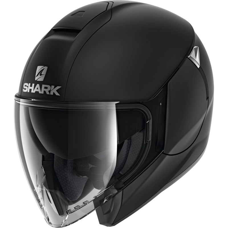 Kask otwarty SHARK CITYCRUISER Blank czarny matowy wyprzedaż