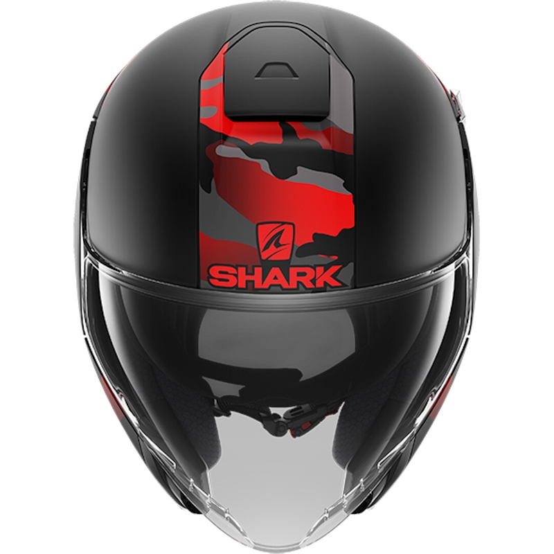Kask otwarty SHARK CITYCRUISER Genom black-red wyprzedaż
