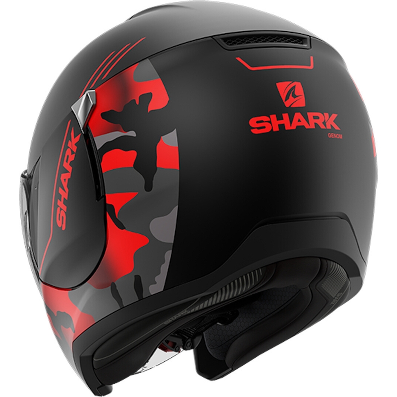 Kask otwarty SHARK CITYCRUISER Genom black-red wyprzedaż