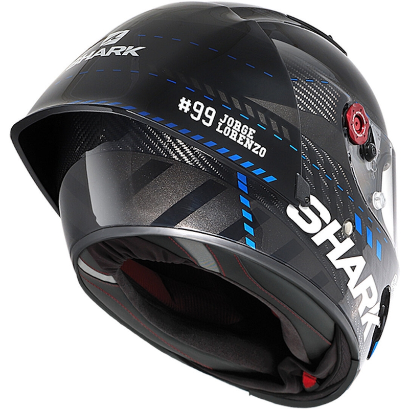 Kask SHARK RACE R-PRO GP Lorenzo Winter Test 99 black-blue