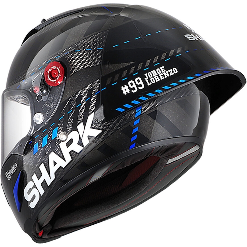 Kask SHARK RACE R-PRO GP Lorenzo Winter Test 99 black-blue