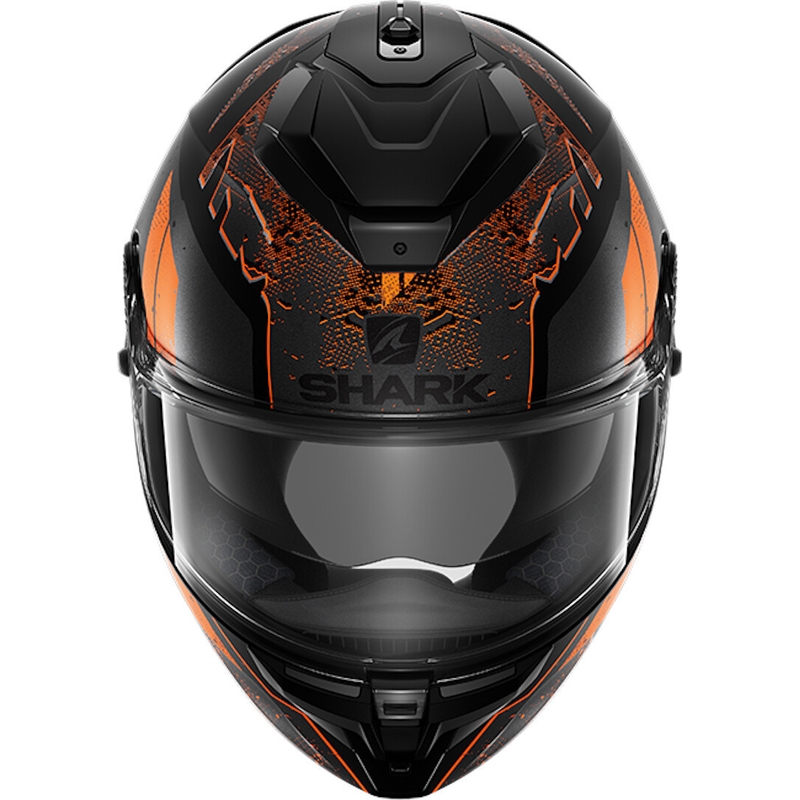 Kask integralny SHARK SPARTAN GT Ryser black-grey-orange