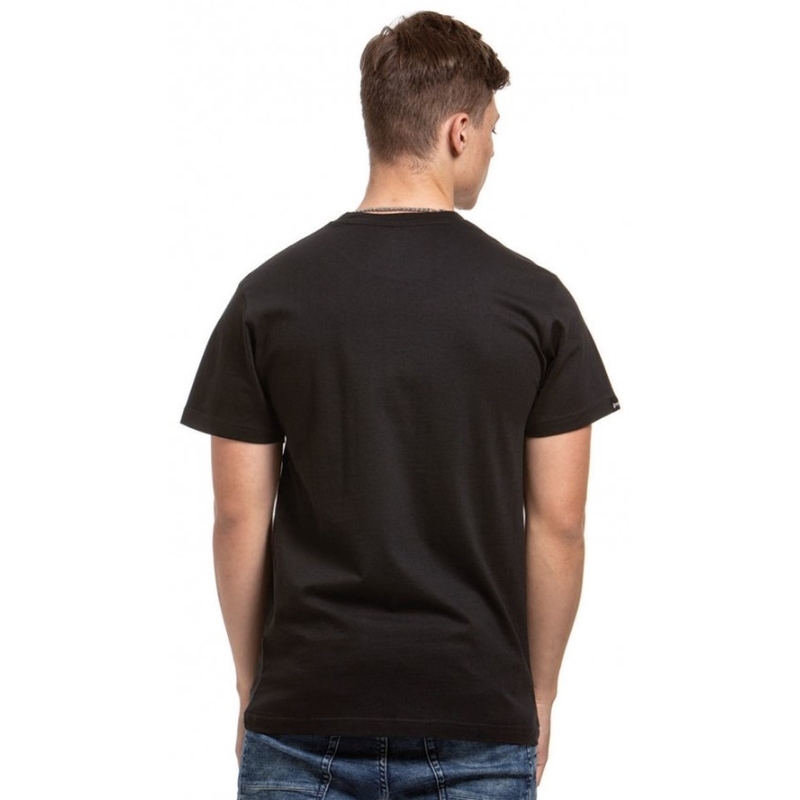 T-shirt Meatfly Repash czarny wyprzedaż