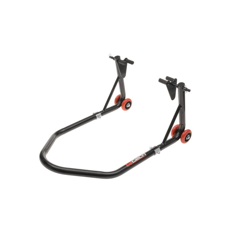 Stojak motocyklowy przedni/tylny Q-TECH czarny