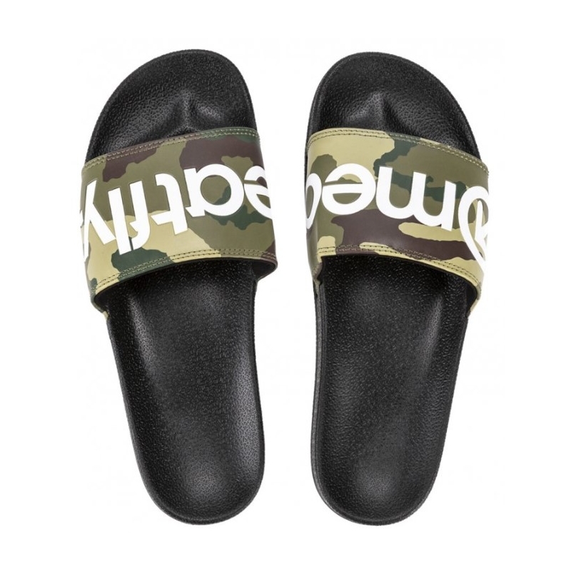 Kapcie męskie Meatfly Hudson camo zielone