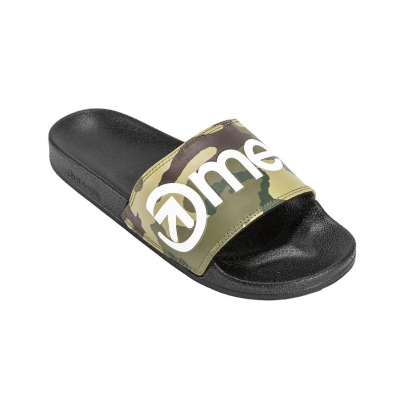 Kapcie męskie Meatfly Hudson camo zielone