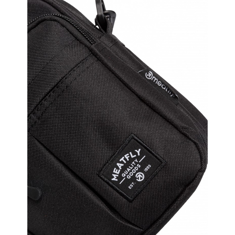 Torba na ramię Meatfly Hardy czarna